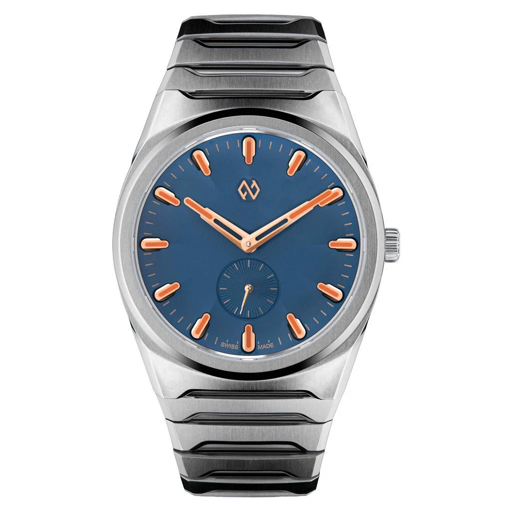 Formex Aria Manufacture Chronometer in Denso Blue #0513.1.5033 kol saati