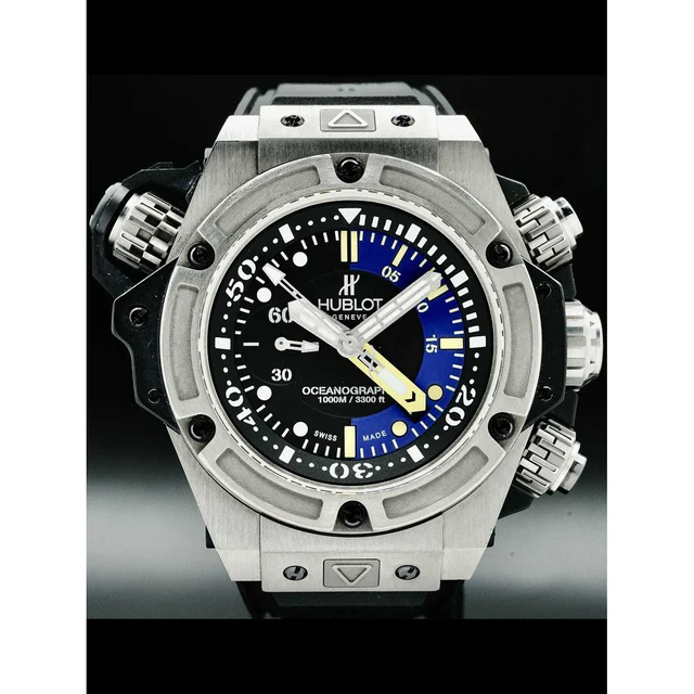 Hublot King Power Oceanographic 1000 Titanium 48mm 732.NX.1127.RX 210000034533 kol saati