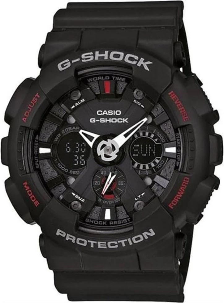 Casio G-shock GA-120-1ADR 51.2 mm kol saati