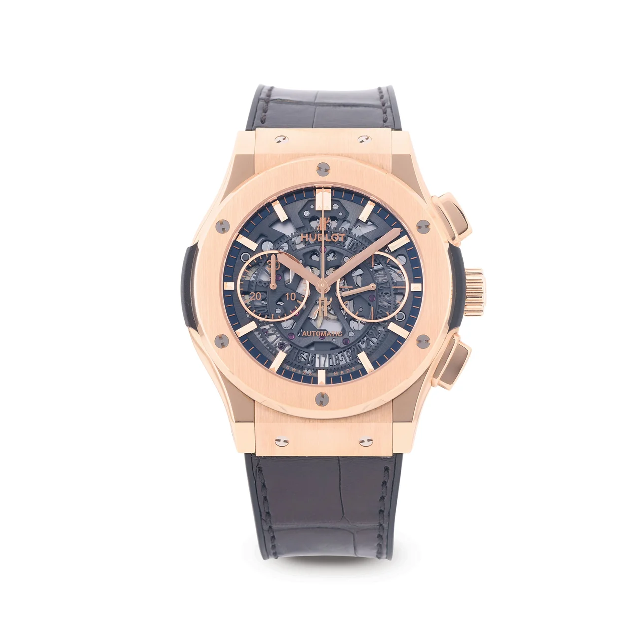 Hublot HUBLOT, REF. 525.OX.0180.LR, CLASSIC FUSION AEROFUSION, 18K KING GOLD 45 mm kol saati