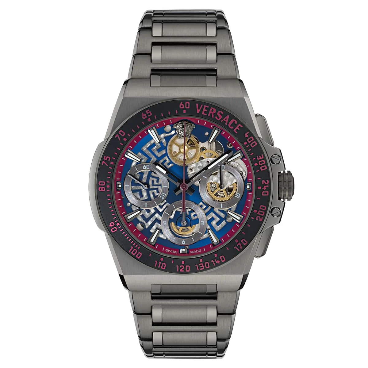 Versace VRSCVE0Y00225 43 mm kol saati