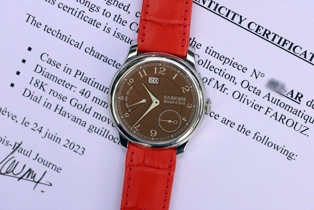 F.P. Journe Octa Automatique Reserve Havana ref. AR “40mm, P kol saati