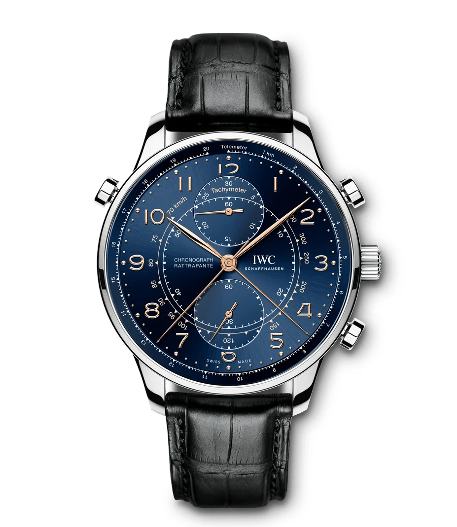 IWC Portugieser Chronograph Rattrapante Edition Boutique Mi IW371222 40.9 mm kol saati