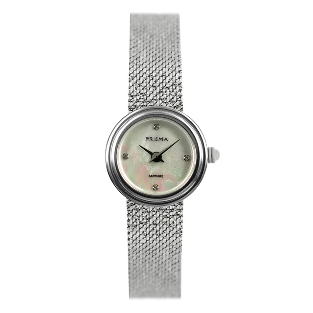 Prisma Dolce Round Silver Prisma P.1347 Dolce Round Silver kol saati