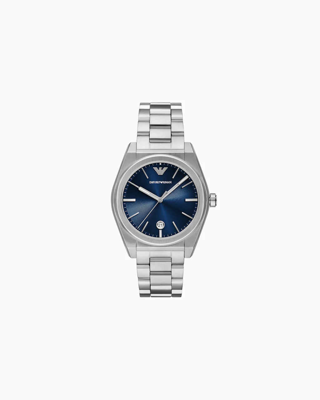 Emporio Armani Three-Hand Date Stainless Steel Watch AR11620 41 mm kol saati