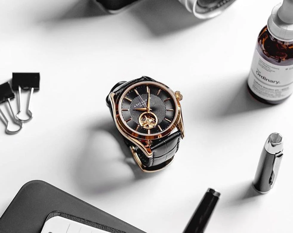 Aries Gold Aries Gold G 9022 G-BK 42 mm kol saati