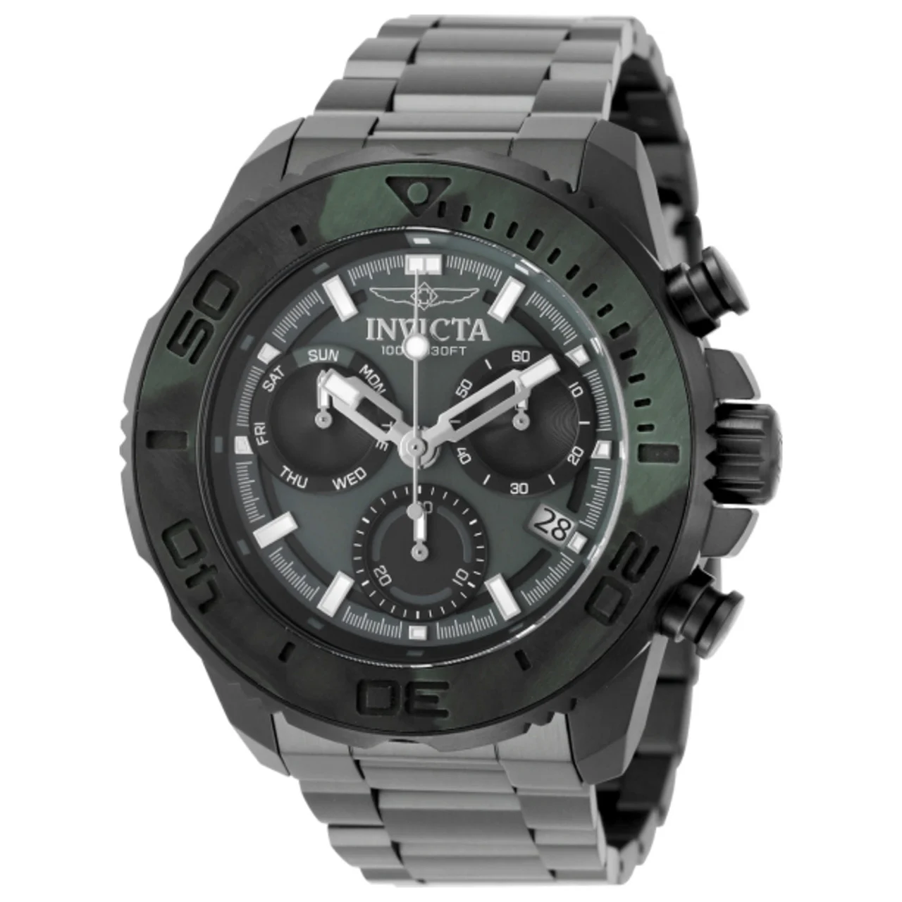 Invicta Carbon Hawk Watch IN-51080 kol saati