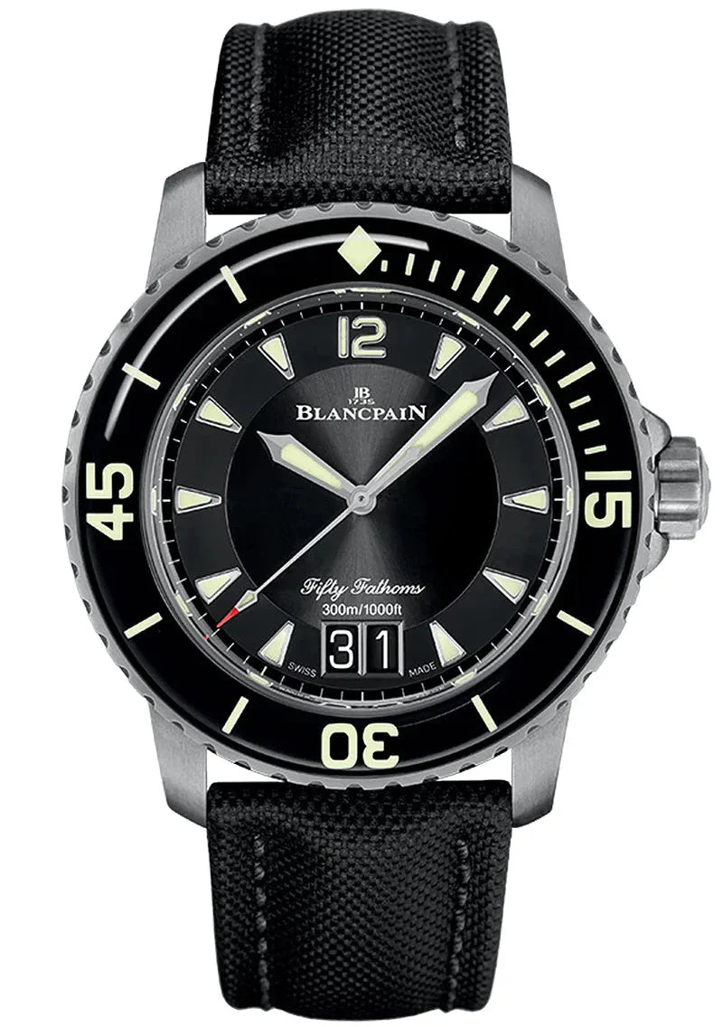 Blancpain Fifty Fathoms 5050-12B30-B52A 45 mm kol saati