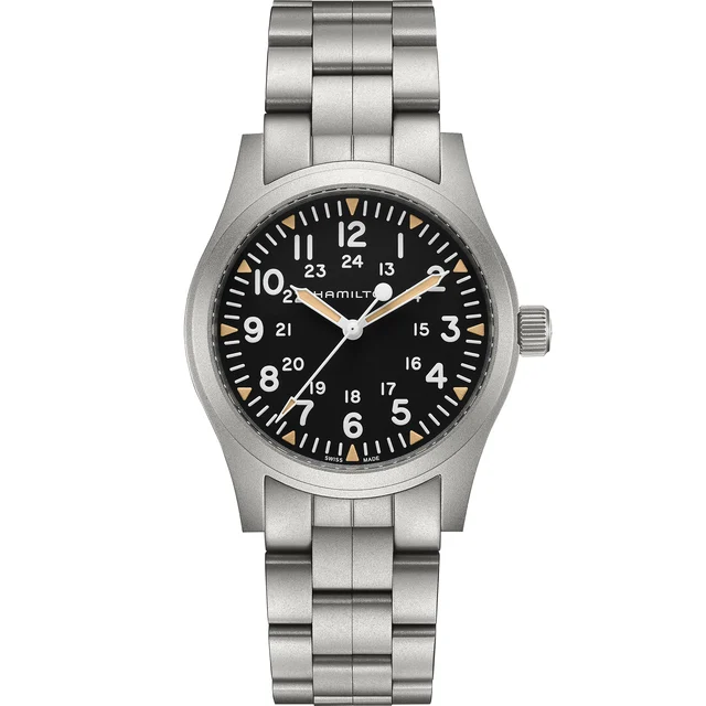 Hamilton Khaki Field Mechanical 42mm H69529133 kol saati