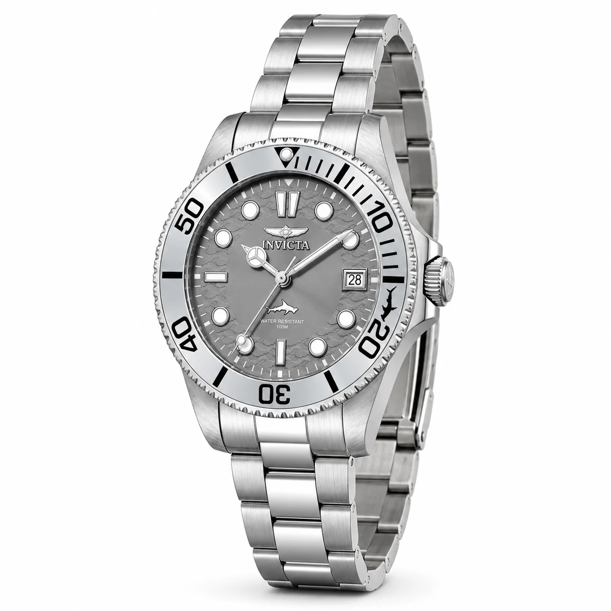 Invicta Pro Diver Watch - 34mm, Steel (50908) 34 mm kol saati