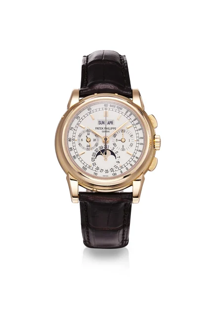 Patek Philippe PATEK PHILIPPE REF 5970R CHRONOGRAPH PERPETUAL CALENDAR PINK GOLD kol saati