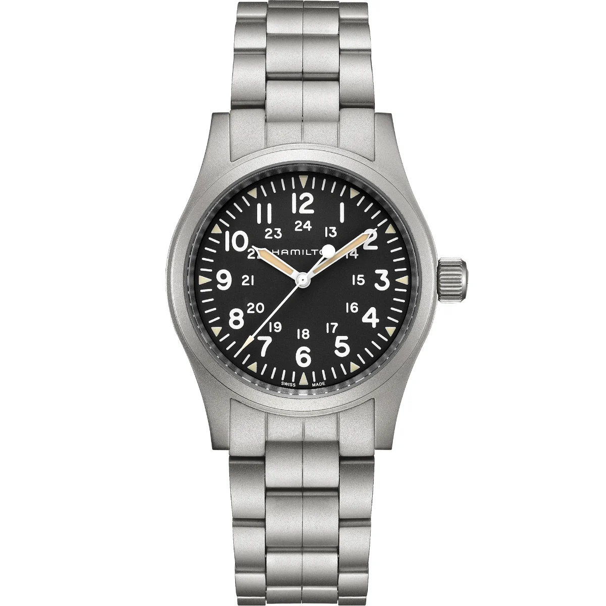 Hamilton Khaki Field Mechanical 38mm H69439131 38 mm kol saati