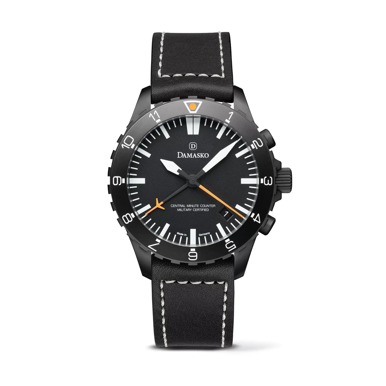 Damasko DC82-2-BLACK-ORANGE DAMASKO-DC82-2-BLACK-ORANGE 44 mm kol saati