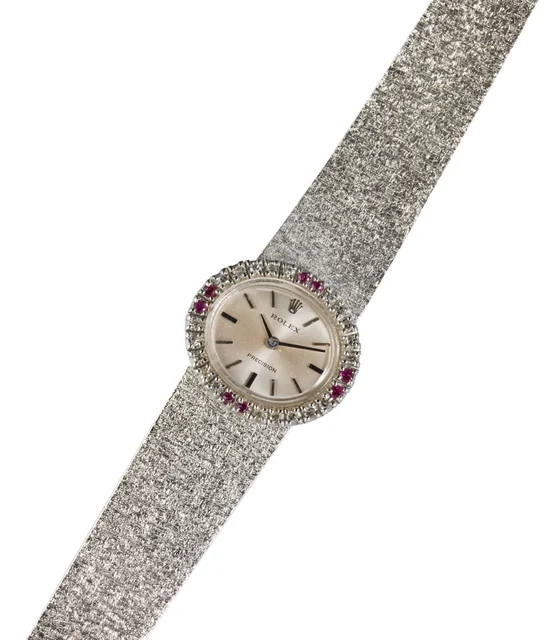 Rolex ROLEX, REF. 2653, 18K WHITE GOLD, DIAMOND kol saati