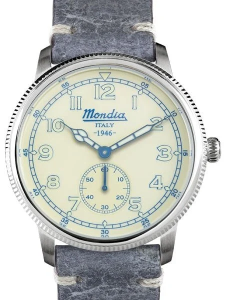 Mondia Quartz Watch with Coin-Edge Bezel #MI755SS-03BG-CP kol saati