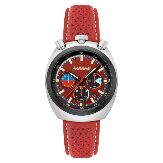 Cadola Testa Di Toro Chronograph in Fireball Red #CD-1058-05 kol saati