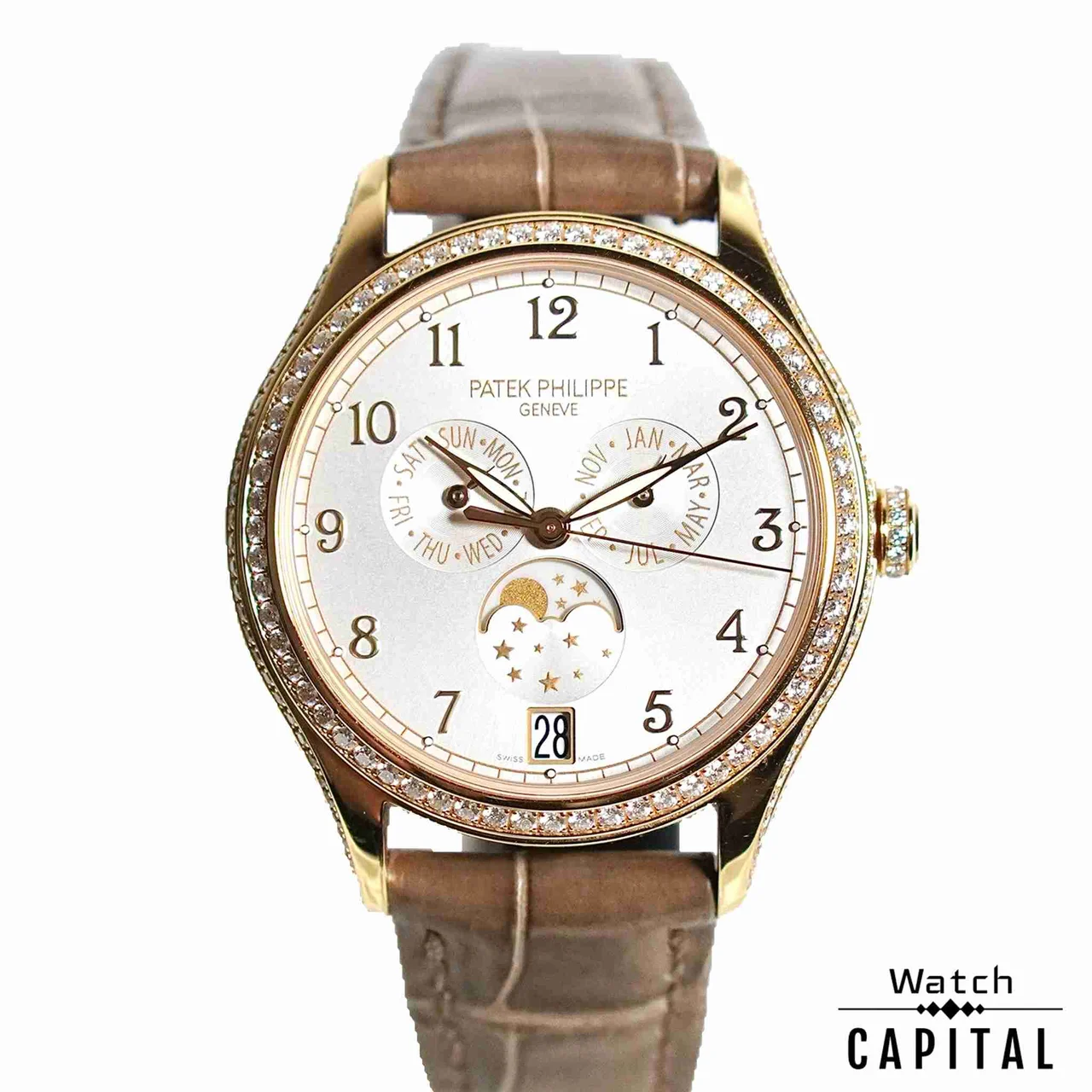 Patek Philippe Complication 4947R Pre-Owned Patek Philippe Complication 4947R 38 mm kol saati