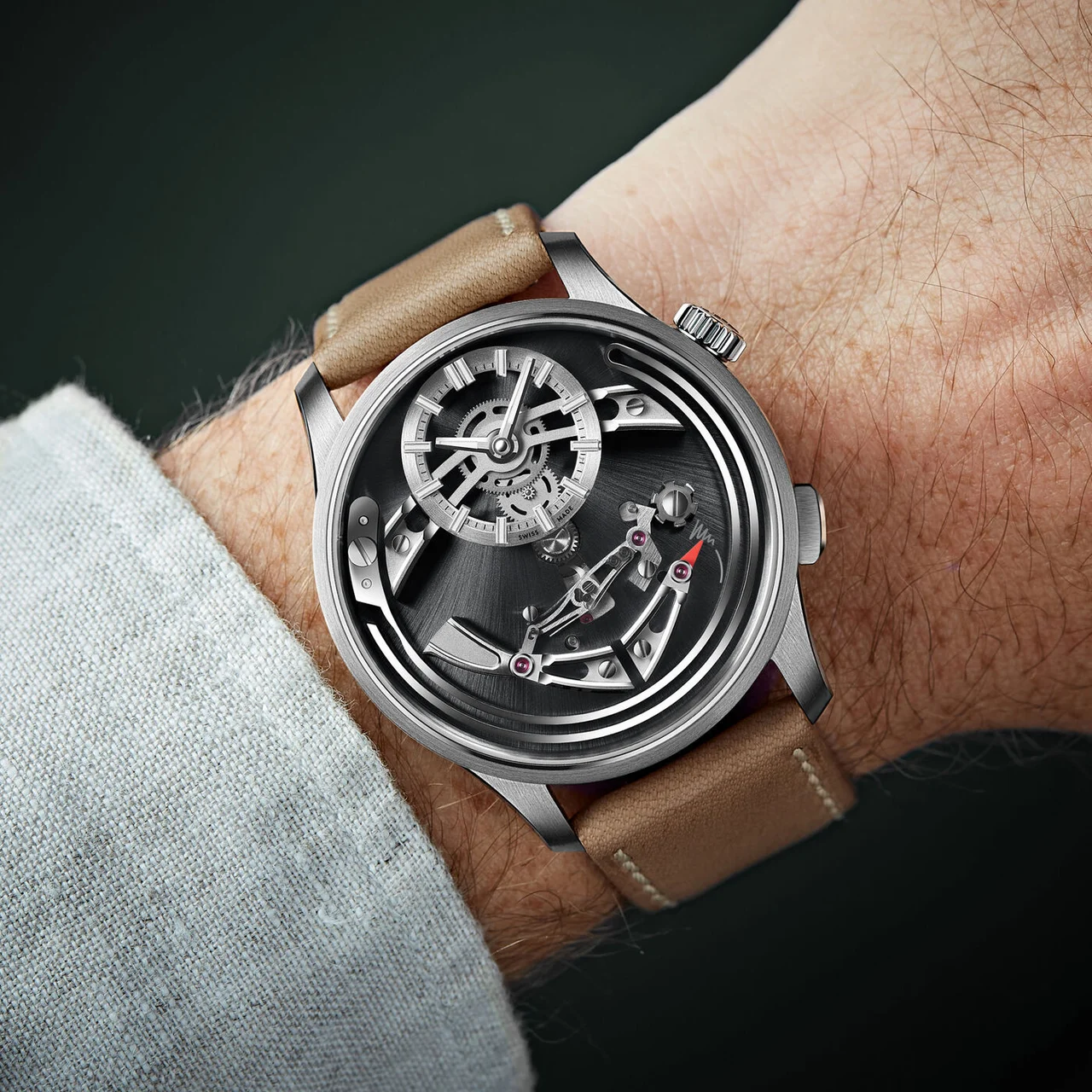 Christopher Ward Bel Canto C01-41APT0-T00K0-VC 41 mm kol saati