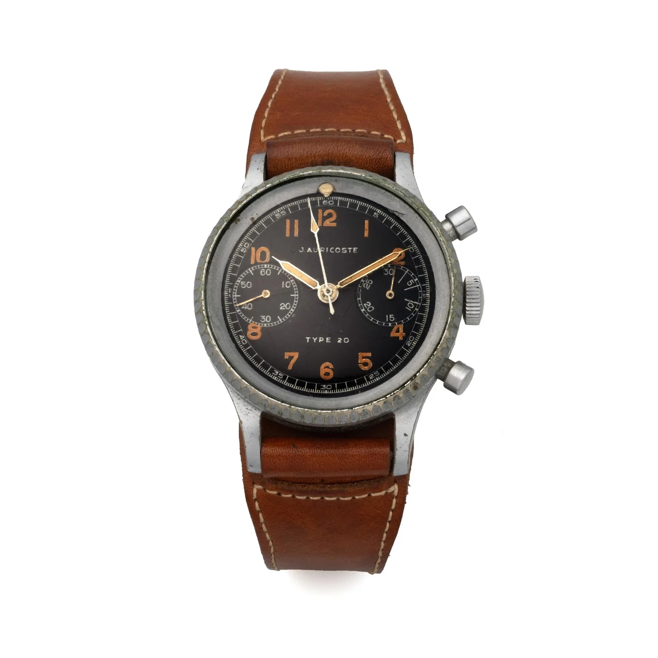 J. Auricoste & Fils AURICOSTE & FILS, REF. 802295, TYPE XX, CHROME-PLATED AND METAL kol saati