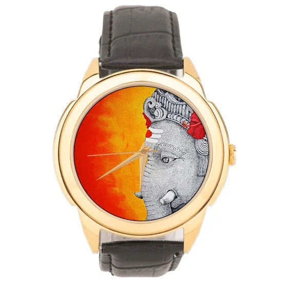 Jaipur Watch Company Hand Painted Watch 502074 kol saati
