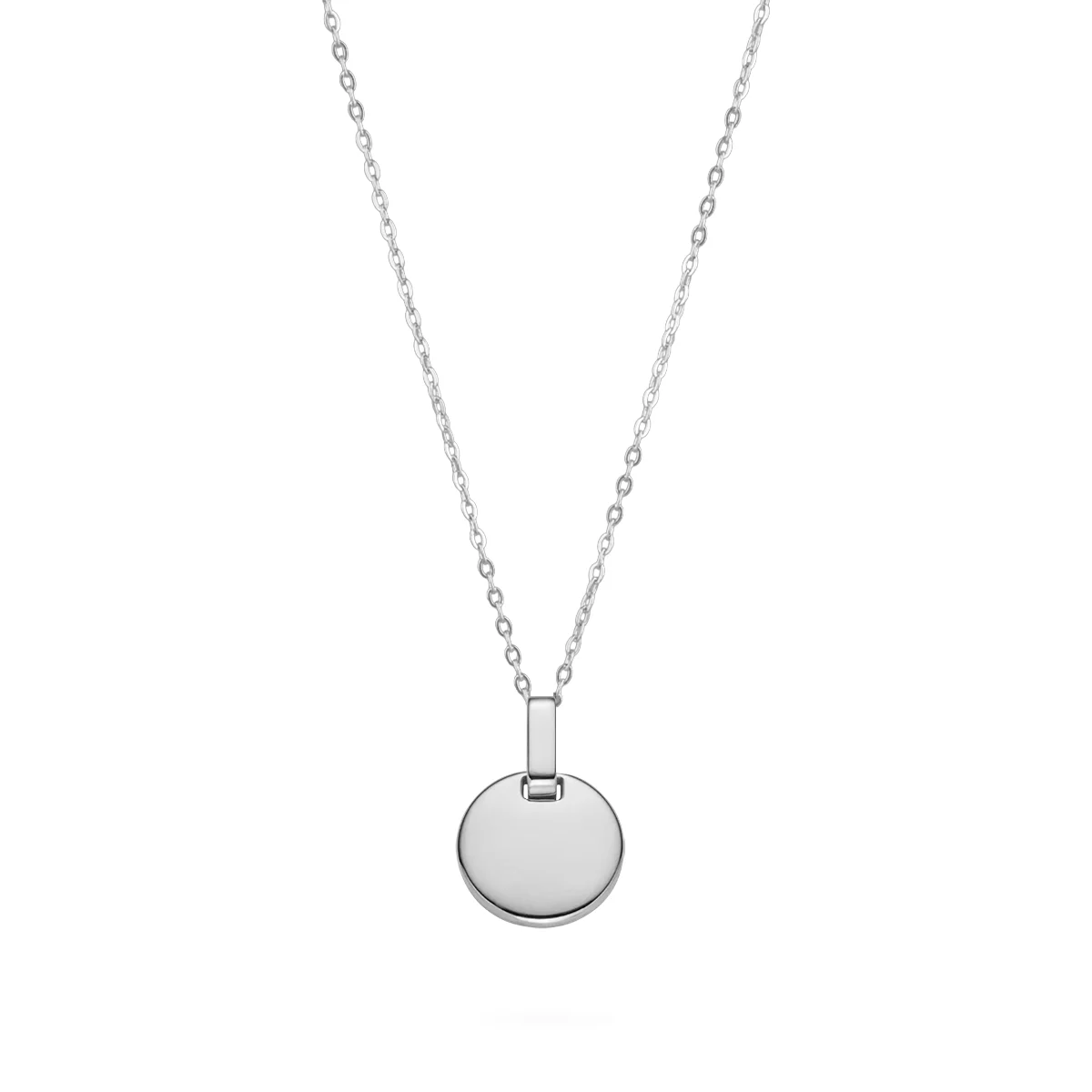 Default Round Halskette Silber PH-JE-2631 kol saati