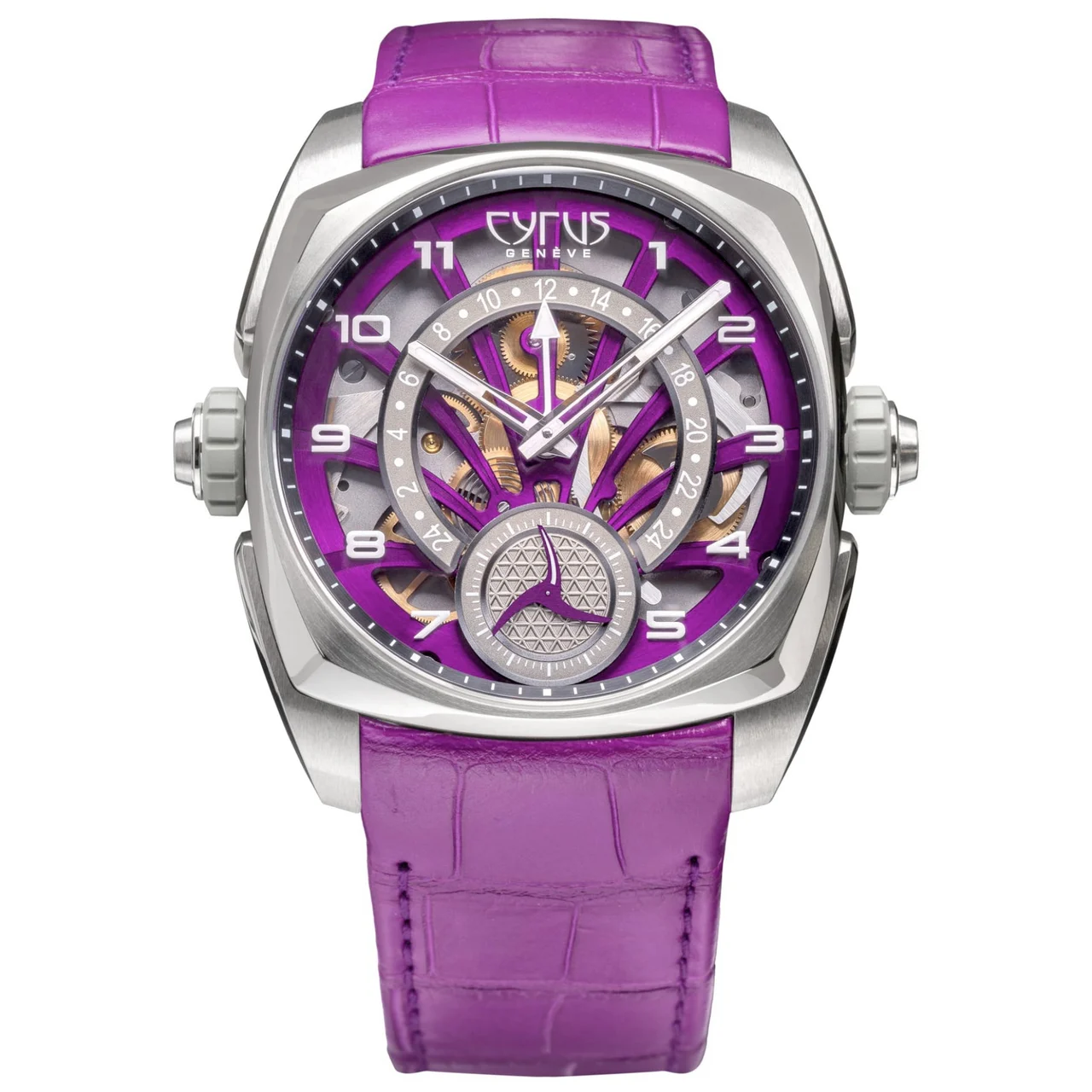 Cyrus Klepcys GMT 539.507.TT.A.D 42 mm kol saati