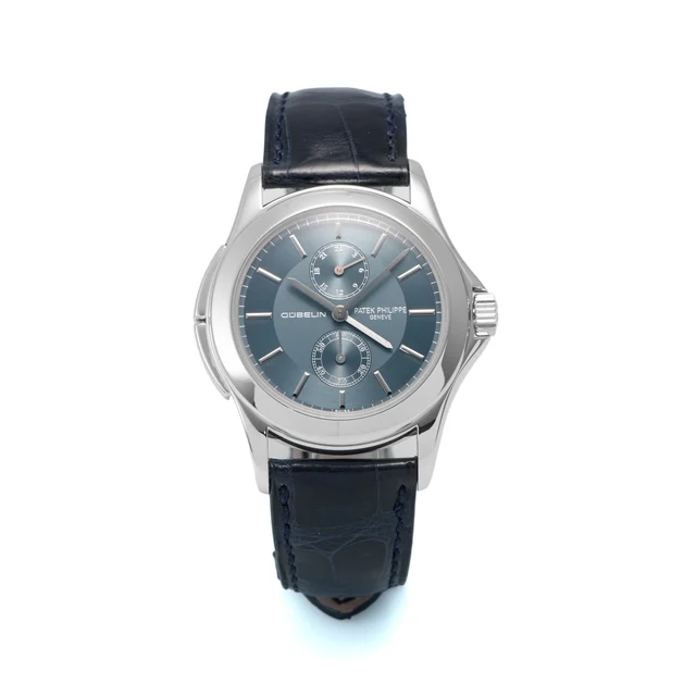Patek Philippe PATEK PHILIPPE, REF. 5134G, CALATRAVA TRAVEL TIME, WHITE GOLD kol saati