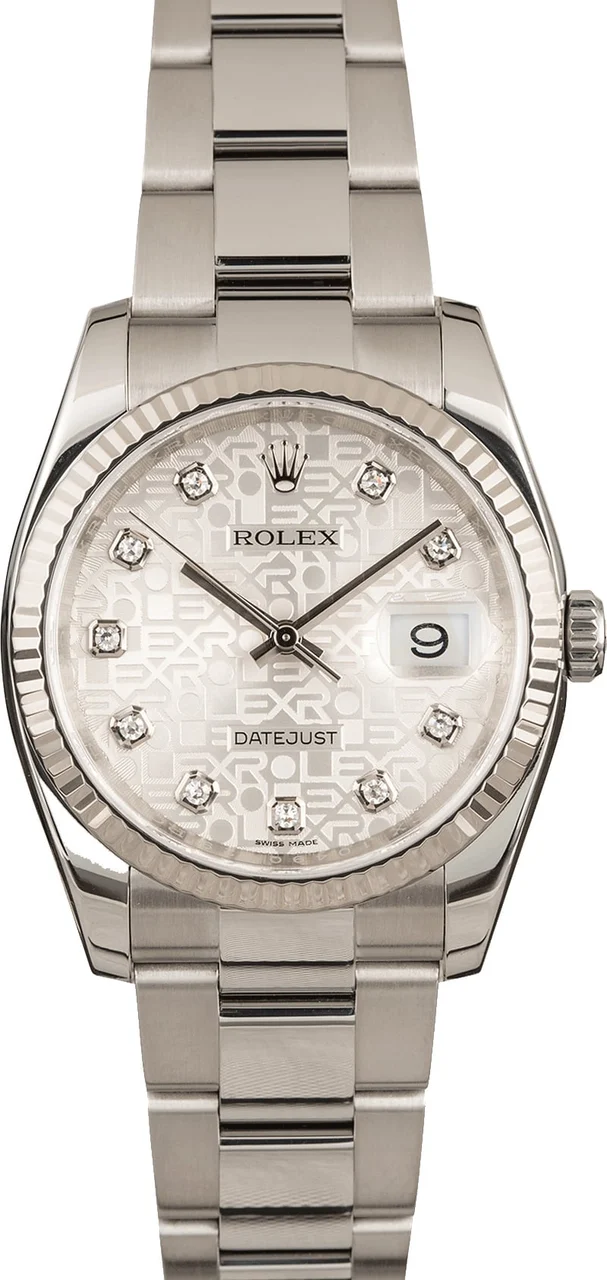 Rolex Datejust 116234 Silver Jubilee Dial 116234SJDO 36 mm kol saati