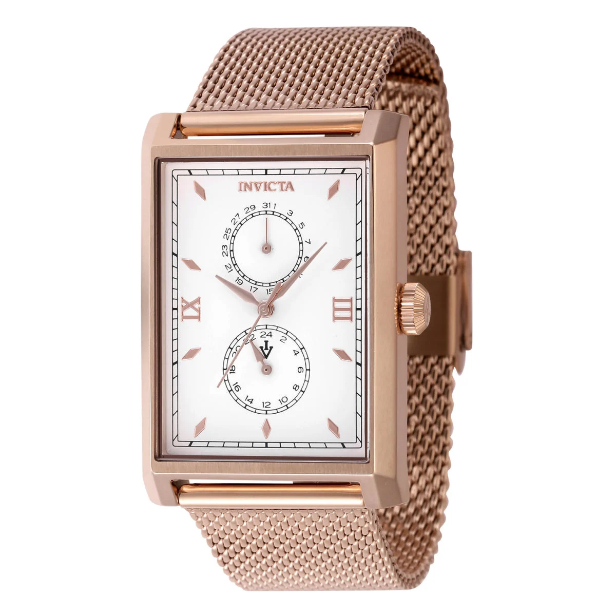 Invicta Vintage Elogia Watch - 40 mm. Rose Gold (46861) 40 mm kol saati