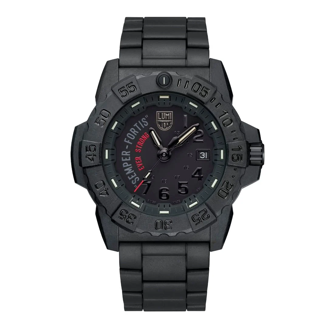 Luminox Navy SEAL 3500, 45mm, Military Dive Watch, Semper Fortis XS.3515.N 45 mm kol saati