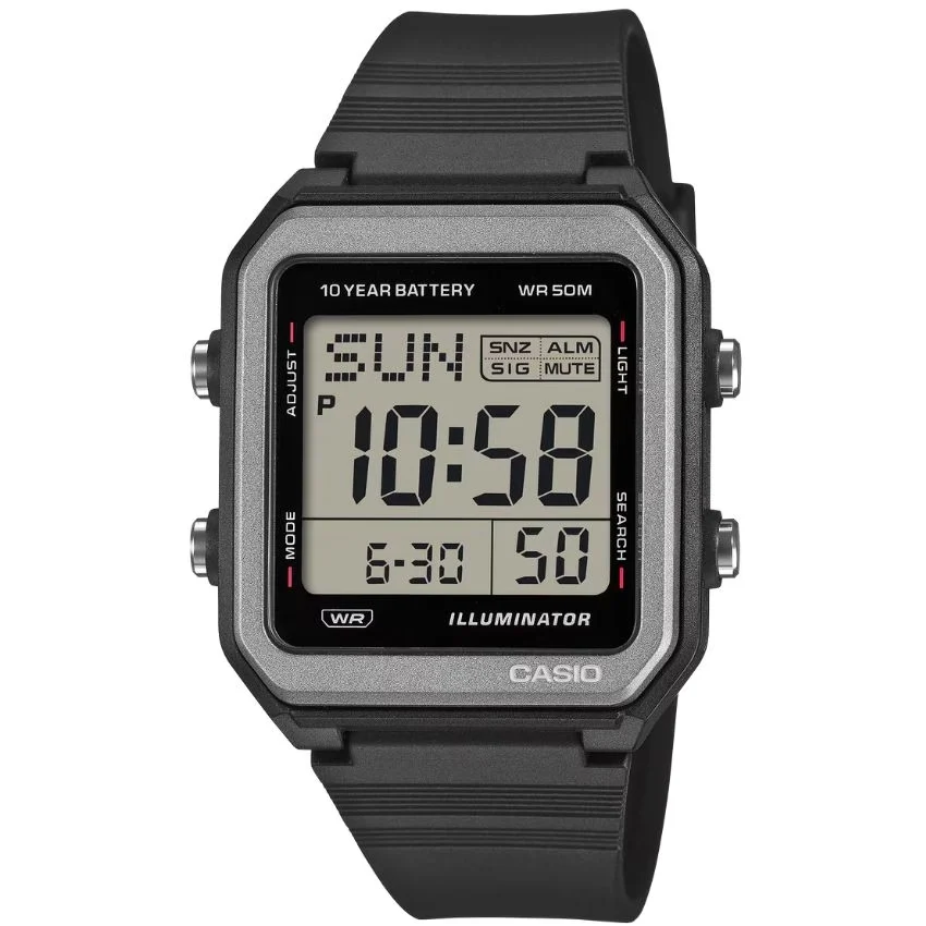 Casio W-221H-1AVDF 39 mm kol saati