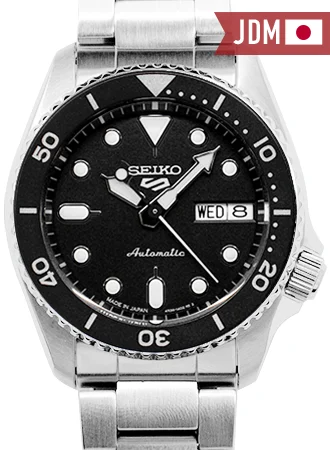 Seiko 5 Japan Seiko 5 Sports “Sports Style” 38mm Black Ref. SBSA225 SBSA225/SKO 38 mm kol saati