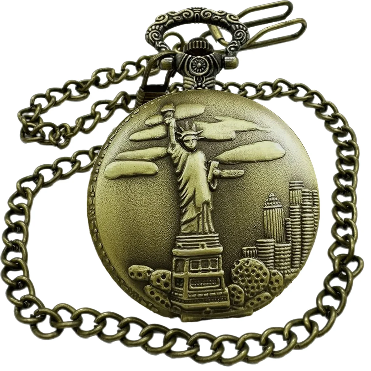 Invicta Vintage Pocket Watch - 47mm. Bronze (79002) 47 mm kol saati