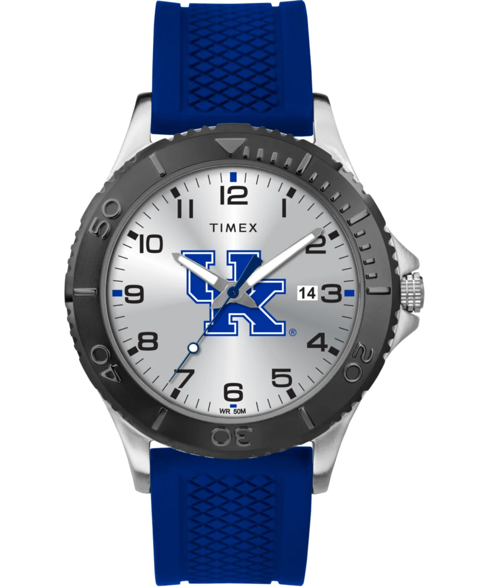 Timex Gamer Royal Blue Kentucky Wildcats TWZUKENMN 42 mm kol saati