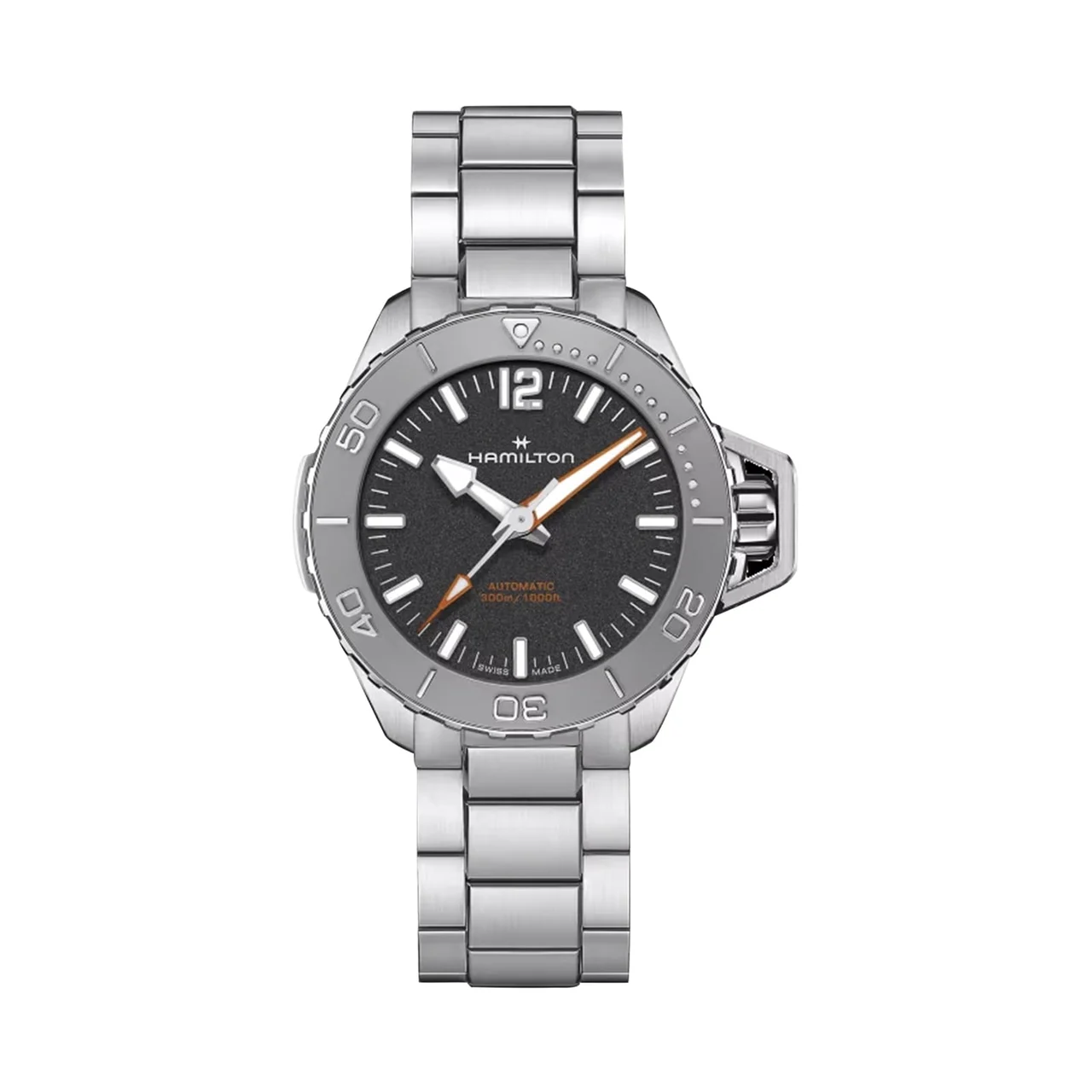 Hamilton Khaki Navy Frogman 17150397 41 mm kol saati