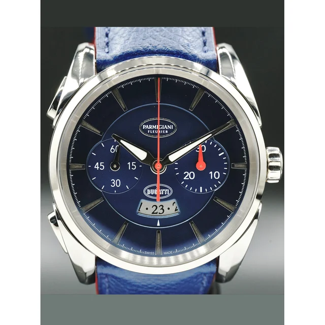 Parmigiani Fleurier Bugatti Aerolithe Titane White Gold Abyss 210000072069 kol saati
