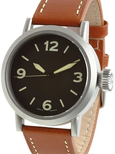 Aristo Swiss Automatic Pilot's Watch w/Large Crown and a Sapphire Crystal #3H147 kol saati