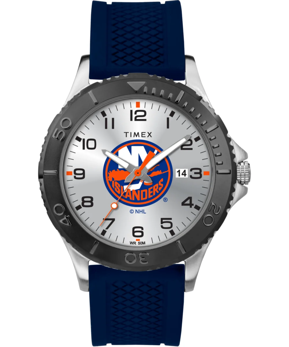 Timex Gamer Navy New York Islanders TWZHISLME 42 mm kol saati