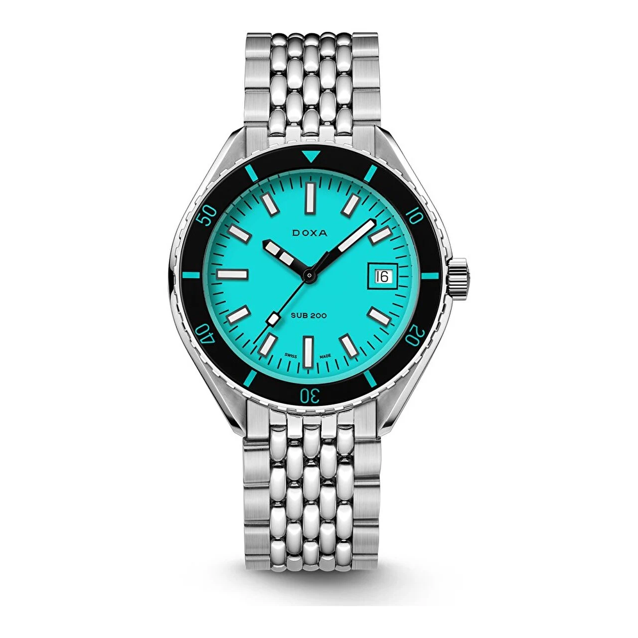 Doxa SUB 200 Aquamarine 799.10.241.10 42 mm kol saati