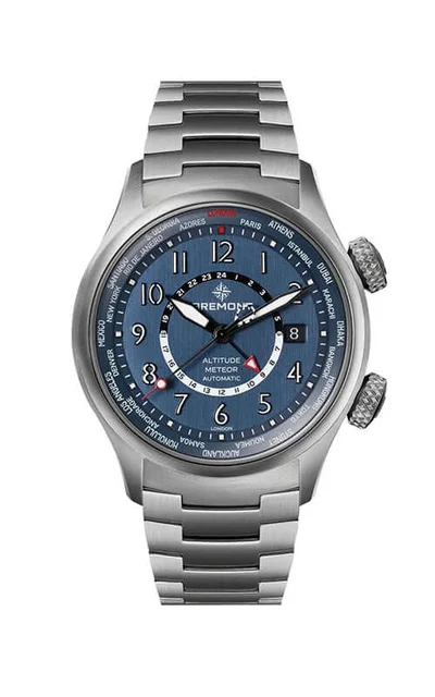 Bremont Altitude ALT42-MT-Z-TI-BLBL-B kol saati
