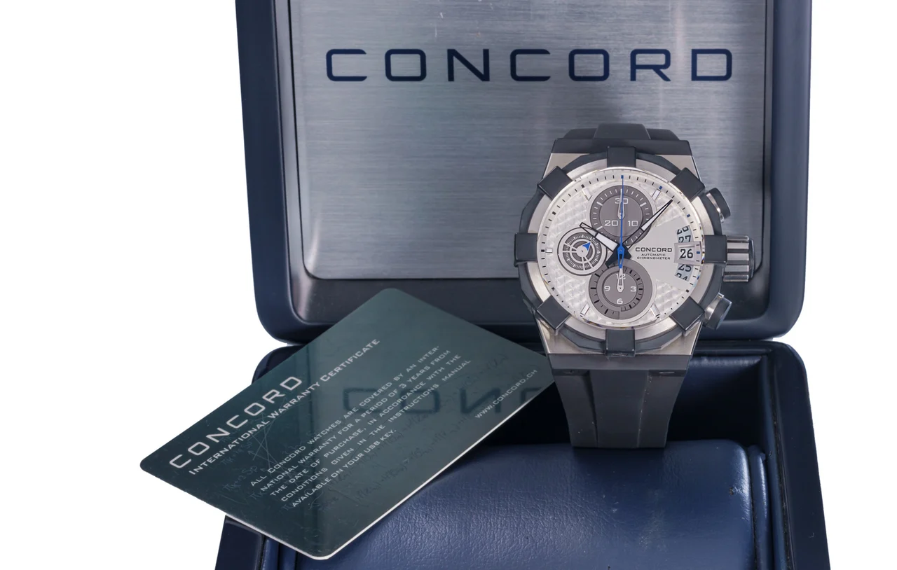 Concord CONCORD REF. 01.5.14.1001, C1 CHRONOGRAPH, STEEL kol saati
