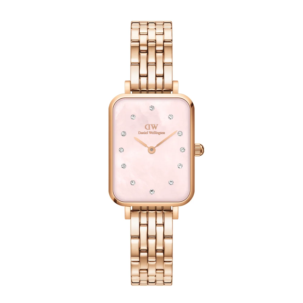DANIEL WELLINGTON Quadro Lumine 5-Link Melrose DW00600621 20 mm kol saati