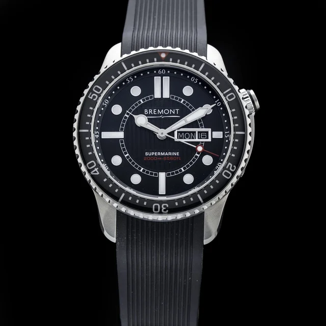 Bremont Supermarine 2000 210009N32929 kol saati