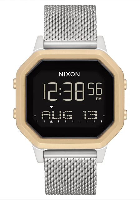 Nixon US Siren Milanese - Silver / Light Gold A1272-1431-00 kol saati