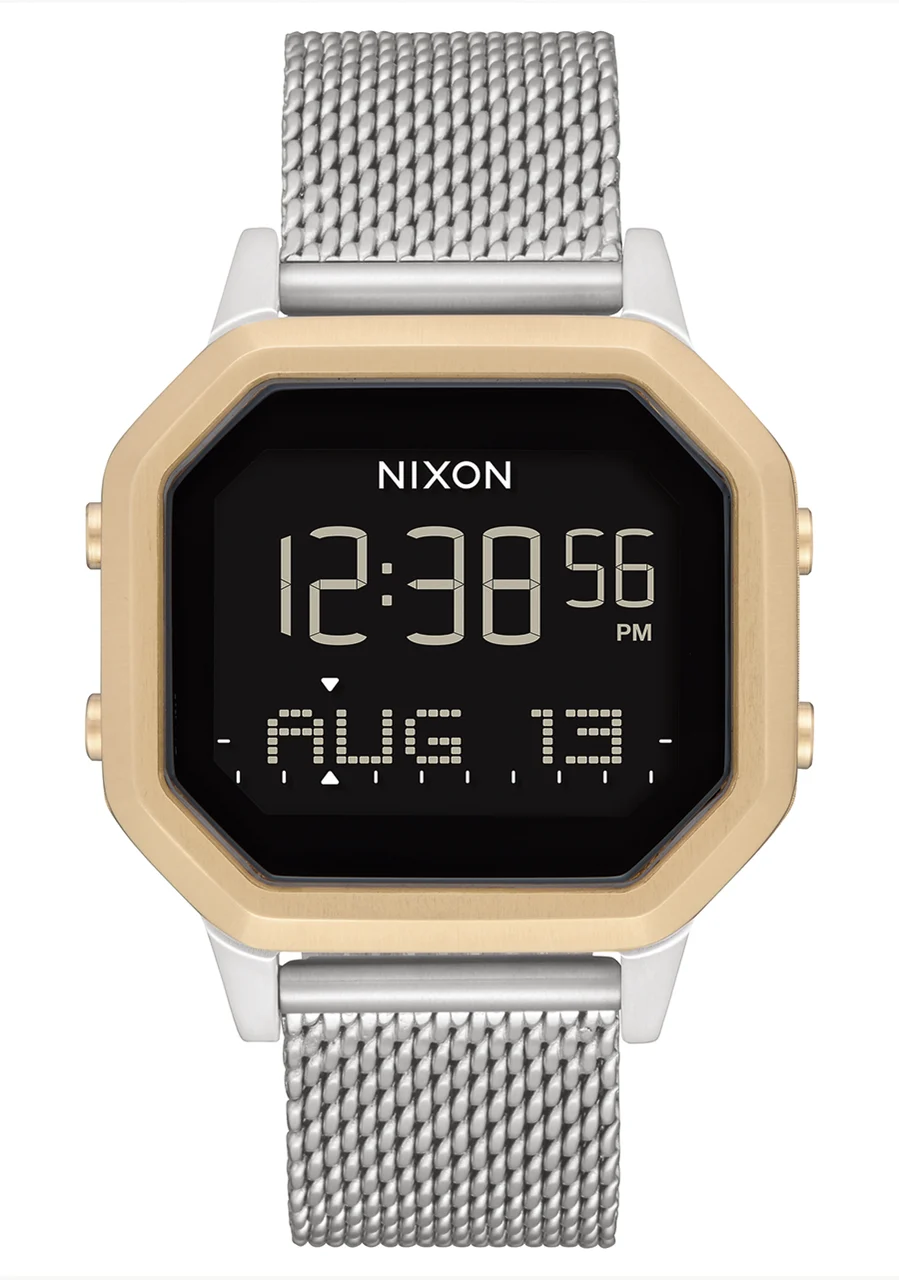 Nixon US Siren Milanese - Silver / Light Gold A1272-1431-00 36 mm kol saati