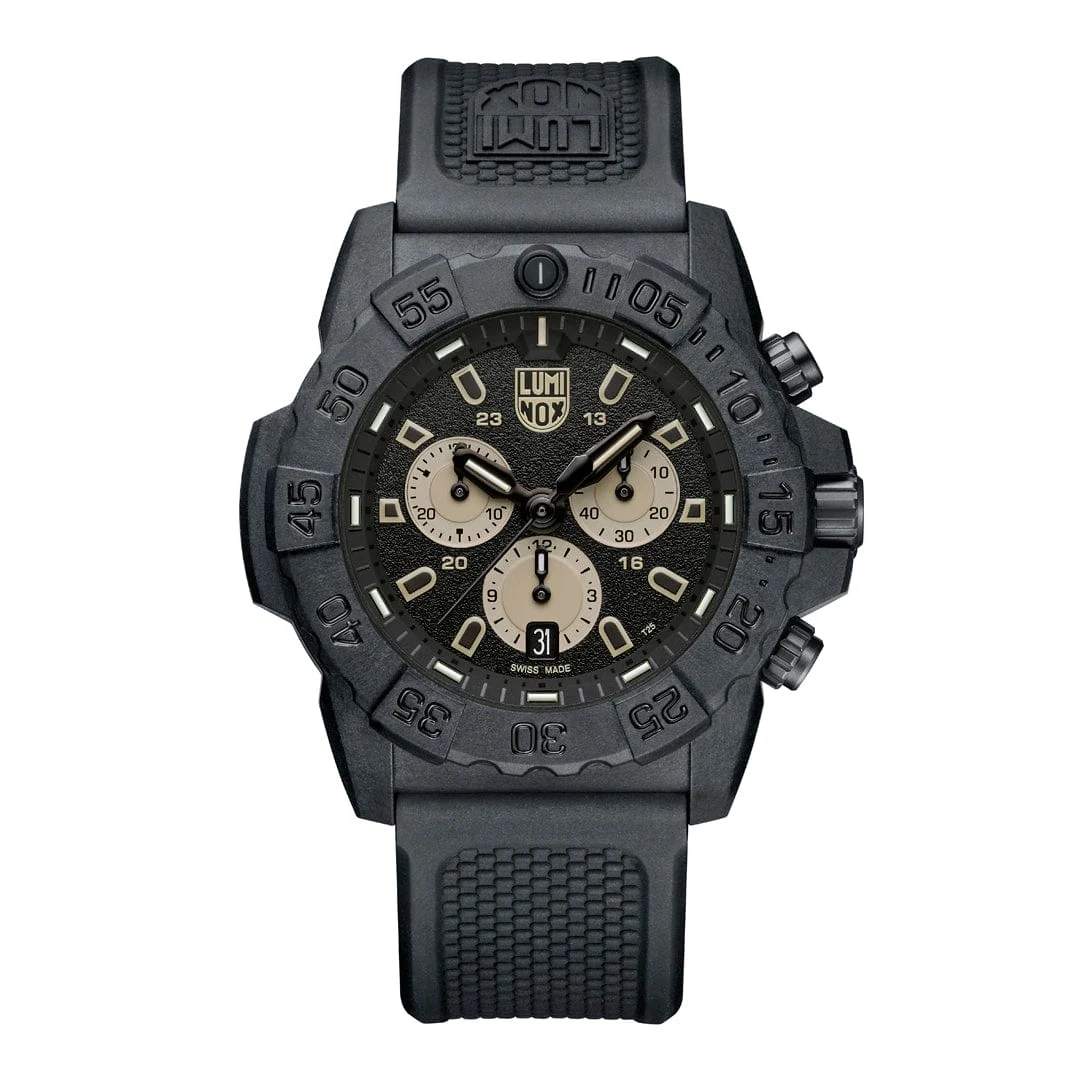 Luminox Navy SEAL Chronograph, 45 mm, Military Dive Watch XS.3587 45 mm kol saati