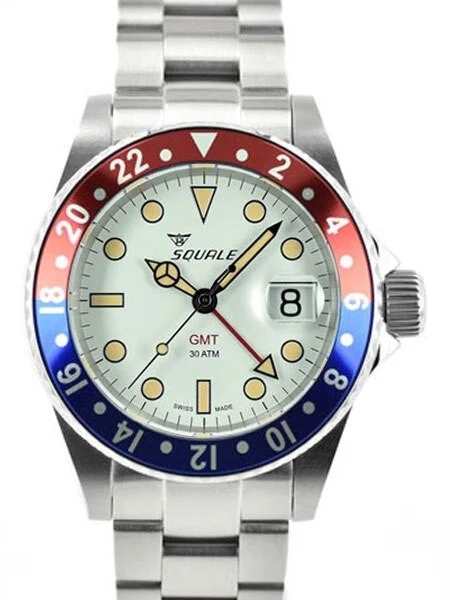 Squale SCRATCH AND DENT - 300 meter PEPCI GMT Swiss Automatic Dive watch with Sapphire Cry