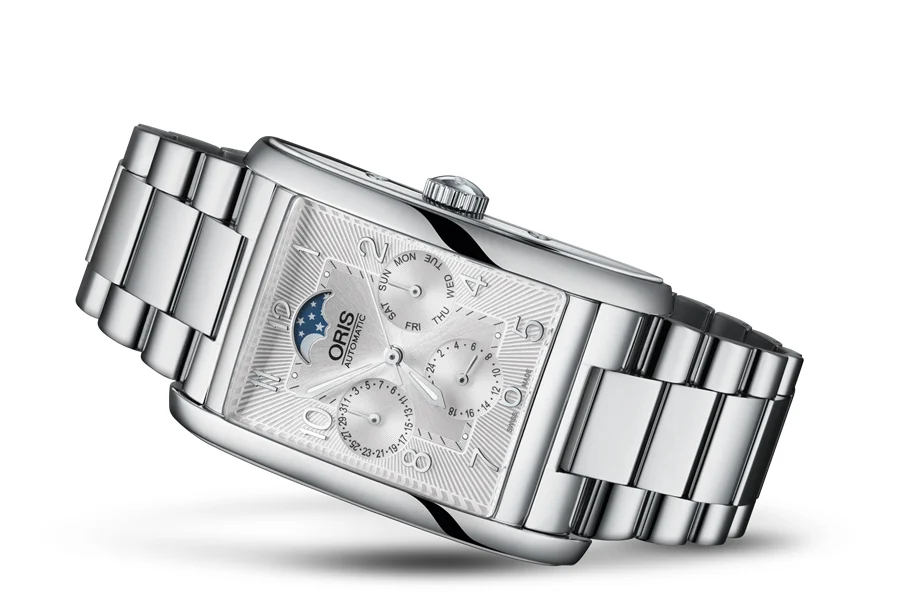 Oris Rectangular Complication 01 582 7694 4061-07 8 24 20 32 mm kol saati