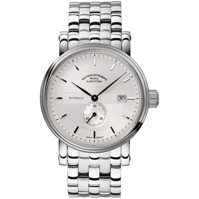 Muhle Glashutte Mühle Glashütte Teutonia II Kleine Sekunde M1-33-45-MB kol saati