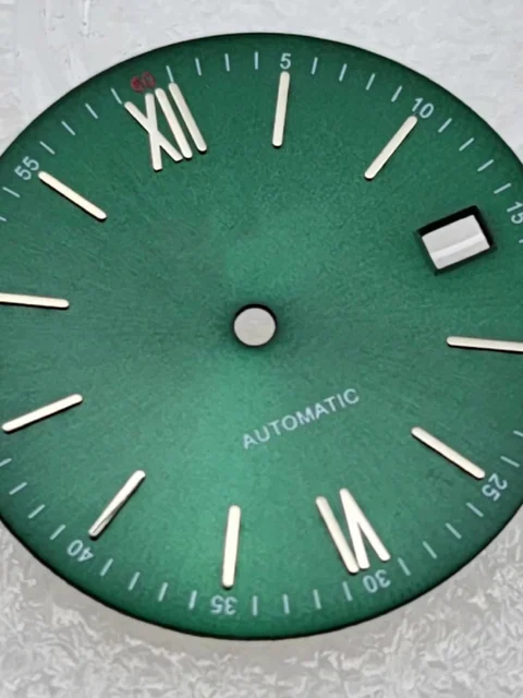 Tandorio Dial For Seiko NH35 Movement non-luminous Roman Numerals 0.4mm Thick 504327276490